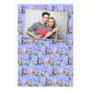 Dzień bez komórki z niebieskim tłem + ludzie i chmury - Pocztówka 15x10cm model 312 - Thumbnail Image 3