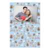 Fotobudka na weselu z błękitnym tłem + obrączki i kwiaty - Pocztówka 15x10cm model 312 - Thumbnail Image 3