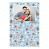 Fotobudka na weselu z błękitnym tłem + obrączki i kwiaty - Pocztówka 15x10cm model 312 - Thumbnail Image 5