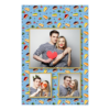 Dzień Sernika z błękitnym tłem + owoce i słodkości - Pocztówka 15x10cm model 316 - Thumbnail Image 1