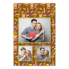 Dzień Papieru z brązowym tłem + dzieci i kolaż - Pocztówka 15x10cm model 316 - Thumbnail Image 1