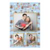 Fotobudka na weselu z błękitnym tłem + obrączki i kwiaty - Pocztówka 15x10cm model 316 - Thumbnail Image 2