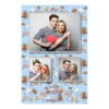 Fotobudka na weselu z błękitnym tłem + obrączki i kwiaty - Pocztówka 15x10cm model 317 - Thumbnail Image 4