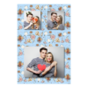 Fotobudka na weselu z błękitnym tłem + obrączki i kwiaty - Pocztówka 15x10cm model 318 - Thumbnail Image 7