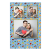 Dzień Sernika z błękitnym tłem + owoce i słodkości - Pocztówka 15x10cm model 319 - Thumbnail Image 1