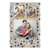Dzień policjanta z szarym tłem + pojazdy i ludzie - Pocztówka 15x10cm model 319 - Thumbnail Image 1