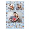 Fotobudka na weselu z błękitnym tłem + obrączki i kwiaty - Pocztówka 15x10cm model 319 - Thumbnail Image 3
