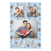 Fotobudka na weselu z błękitnym tłem + obrączki i kwiaty - Pocztówka 15x10cm model 319 - Thumbnail Image 5