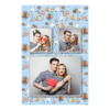 Fotobudka na weselu z błękitnym tłem + obrączki i kwiaty - Pocztówka 15x10cm model 320 - Thumbnail Image 3