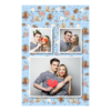 Fotobudka na weselu z błękitnym tłem + obrączki i kwiaty - Pocztówka 15x10cm model 320 - Thumbnail Image 5
