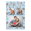 Fotobudka na weselu z błękitnym tłem + obrączki i kwiaty - Pocztówka 15x10cm model 320 - Thumbnail Image 7