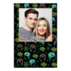 Dzień Mózgu z czarnym tłem + twarze i serca - Pocztówka 15x10cm model 324 - Thumbnail Image 1