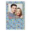 Dzień Sernika z błękitnym tłem + owoce i słodkości - Pocztówka 15x10cm model 324 - Thumbnail Image 1