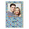 Dzień Sernika z błękitnym tłem + owoce i słodkości - Pocztówka 15x10cm model 324 - Thumbnail Image 2