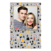 Dzień policjanta z szarym tłem + pojazdy i ludzie - Pocztówka 15x10cm model 324 - Thumbnail Image 1
