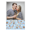 Fotobudka na weselu z błękitnym tłem + obrączki i kwiaty - Pocztówka 15x10cm model 325 - Thumbnail Image 3