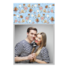 Fotobudka na weselu z błękitnym tłem + obrączki i kwiaty - Pocztówka 15x10cm model 326 - Thumbnail Image 3