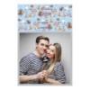 Fotobudka na weselu z błękitnym tłem + obrączki i kwiaty - Pocztówka 15x10cm model 326 - Thumbnail Image 4