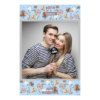 Fotobudka na weselu z błękitnym tłem + obrączki i kwiaty - Pocztówka 15x10cm model 327 - Thumbnail Image 4