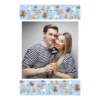 Fotobudka na weselu z błękitnym tłem + obrączki i kwiaty - Pocztówka 15x10cm model 327 - Thumbnail Image 5