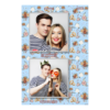 Fotobudka na weselu z błękitnym tłem + obrączki i kwiaty - Pocztówka 15x10cm model 328 - Thumbnail Image 4