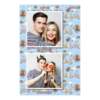 Fotobudka na weselu z błękitnym tłem + obrączki i kwiaty - Pocztówka 15x10cm model 328 - Thumbnail Image 6