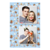 Fotobudka na weselu z błękitnym tłem + obrączki i kwiaty - Pocztówka 15x10cm model 329 - Thumbnail Image 5