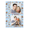 Fotobudka na weselu z błękitnym tłem + obrączki i kwiaty - Pocztówka 15x10cm model 329 - Thumbnail Image 6