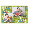 Dzień Włóczykija z zielonym tłem + kwiaty - Pocztówka 10x15cm model 401 - Thumbnail Image 2
