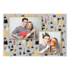 Dzień policjanta z szarym tłem + pojazdy i ludzie - Pocztówka 10x15cm model 402 - Thumbnail Image 1