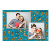 Dzień Tygrysa z niebieskim tłem + zwierzęta i kolaż - Pocztówka 10x15cm model 402 - Thumbnail Image 4