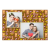 Dzień Papieru z brązowym tłem + dzieci i kolaż - Pocztówka 10x15cm model 403 - Thumbnail Image 2