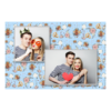 Fotobudka na weselu z błękitnym tłem + obrączki i kwiaty - Pocztówka 10x15cm model 403 - Thumbnail Image 3
