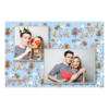 Fotobudka na weselu z błękitnym tłem + obrączki i kwiaty - Pocztówka 10x15cm model 403 - Thumbnail Image 4