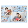 Fotobudka na weselu z błękitnym tłem + obrączki i kwiaty - Pocztówka 10x15cm model 403 - Thumbnail Image 6