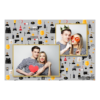 Dzień policjanta z szarym tłem + pojazdy i ludzie - Pocztówka 10x15cm model 404 - Thumbnail Image 2