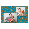 Dzień Tygrysa z niebieskim tłem + zwierzęta i kolaż - Pocztówka 10x15cm model 404 - Thumbnail Image 1