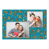 Dzień Tygrysa z niebieskim tłem + zwierzęta i kolaż - Pocztówka 10x15cm model 404 - Thumbnail Image 3