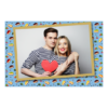 Dzień Sernika z błękitnym tłem + owoce i słodkości - Pocztówka 10x15cm model 405 - Thumbnail Image 1
