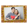 Dzień Papieru z brązowym tłem + dzieci i kolaż - Pocztówka 10x15cm model 405 - Thumbnail Image 1