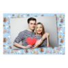 Fotobudka na weselu z błękitnym tłem + obrączki i kwiaty - Pocztówka 10x15cm model 405 - Thumbnail Image 7