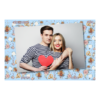 Fotobudka na weselu z błękitnym tłem + obrączki i kwiaty - Pocztówka 10x15cm model 405 - Thumbnail Image 8