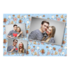 Fotobudka na weselu z błękitnym tłem + obrączki i kwiaty - Pocztówka 10x15cm model 406 - Thumbnail Image 3