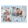 Fotobudka na weselu z błękitnym tłem + obrączki i kwiaty - Pocztówka 10x15cm model 406 - Thumbnail Image 5