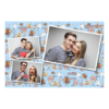 Fotobudka na weselu z błękitnym tłem + obrączki i kwiaty - Pocztówka 10x15cm model 406 - Thumbnail Image 6