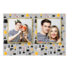 Dzień policjanta z szarym tłem + pojazdy i ludzie - Pocztówka 10x15cm model 407 - Thumbnail Image 1
