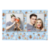 Fotobudka na weselu z błękitnym tłem + obrączki i kwiaty - Pocztówka 10x15cm model 407 - Thumbnail Image 3