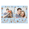 Fotobudka na weselu z błękitnym tłem + obrączki i kwiaty - Pocztówka 10x15cm model 407 - Thumbnail Image 5