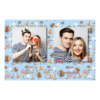 Fotobudka na weselu z błękitnym tłem + obrączki i kwiaty - Pocztówka 10x15cm model 407 - Thumbnail Image 8