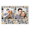 Dzień policjanta z szarym tłem + pojazdy i ludzie - Pocztówka 10x15cm model 407 - Thumbnail Image 8